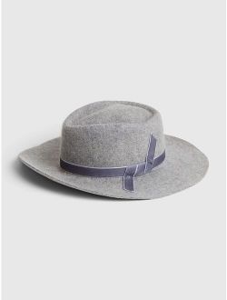 Velvet Band Fedora Hat