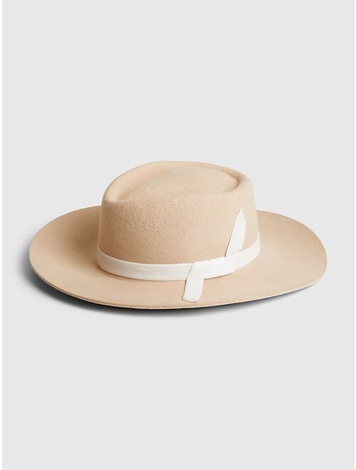 GAP Velvet Band Fedora Hat