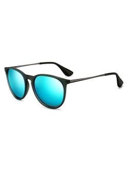 SUNGAIT Vintage Round Sunglasses for Women Men Classic Retro Designer Style