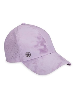 Gaiam Women's Hat-Breathable Ball Cap, Pre-Shaped Bill, Adjustable Size for Running