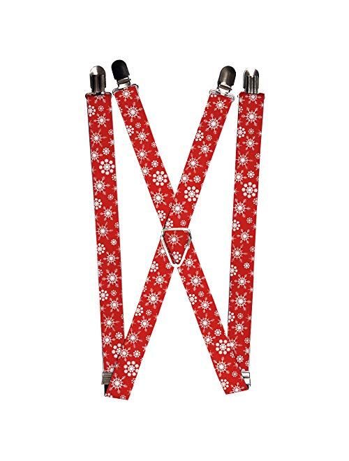 Buckle-Down Suspender - Snowflakes