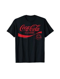 Coca-Cola Classic Original Formula Red Logo Graphic T-Shirt