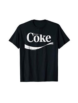 Coca-Cola Vintage Enjoy Coke White Logo Graphic T-Shirt