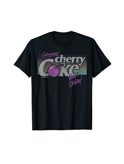 Coca-Cola Retro Rainbow Very Cherry Coke Graphic T-Shirt