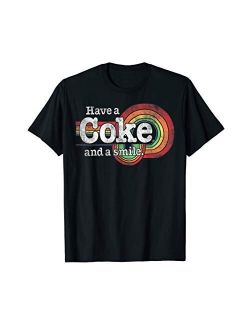 Coca-Cola Have A Coke And A Smile Retro Logo T-Shirt