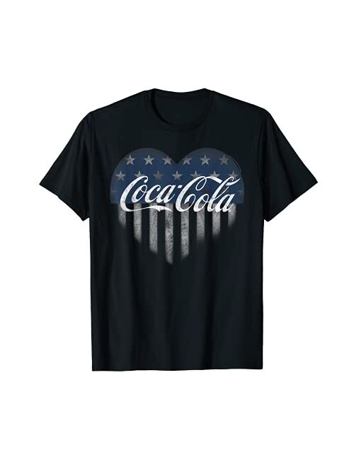 Coca Cola USA Coke Heart T-Shirt