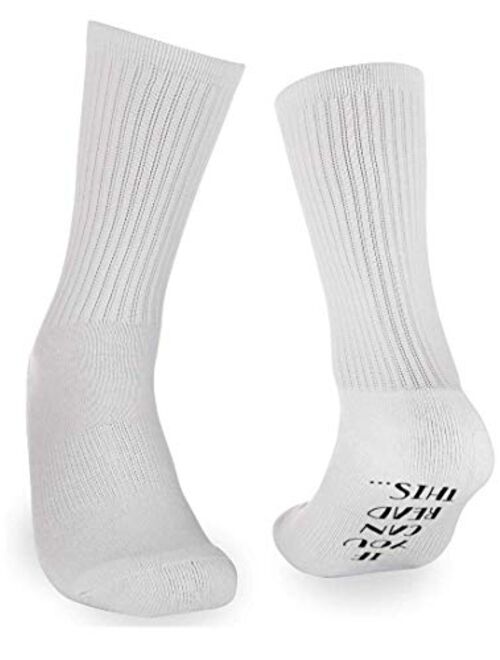 If You Can Read This Bring Me A Diet Coke Socks Funny Novelty Funky Crew Socks Men Women Christmas Gifts Slipper Socks Gift for Grandma Mother Father