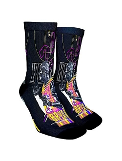 Thalesart Premium Socks Cotton with Cute Soft Casual Pattern Dress for Men Women