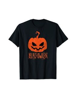 Halloween Scary Pumpkin Halloween Smile T-Shirt