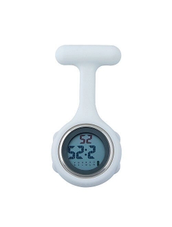 Nurse Watch Multi-Function Digital Silicone FOB Pocket Watches