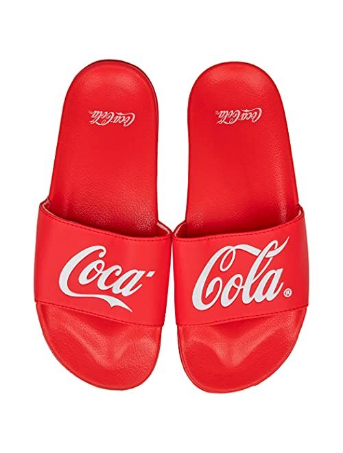 Coca-Cola Split Print Flip Flop Slides