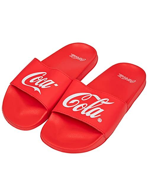 Coca-Cola Split Print Flip Flop Slides