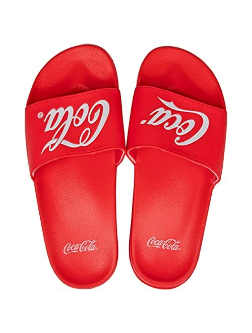 Coca-Cola Split Print Flip Flop Slides