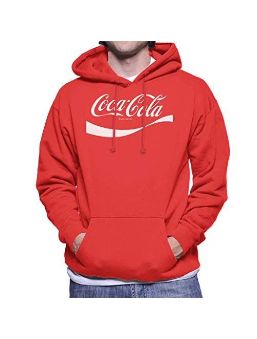 Coca Cola 1941 Swoosh Logo Men's Hooded Sweatshirt