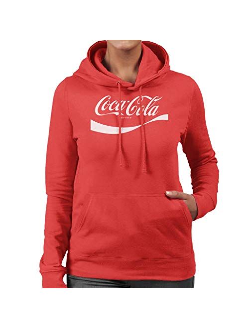 Coca Cola 1941 Swoosh Logo Women's Hooded Sweatshirt