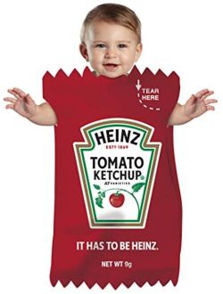 Rasta Imposta Red Heinz Ketchup Packet Bunting Infant Costume