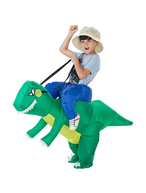 TOLOCO Inflatable Costume Kids, Inflatable Halloween Costumes, Inflatable Dinosaur Costume, Blow up Costumes