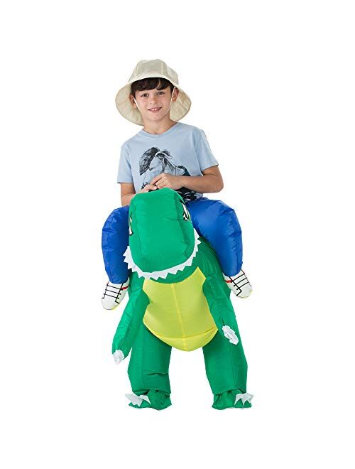 TOLOCO Inflatable Costume Kids, Inflatable Halloween Costumes, Inflatable Dinosaur Costume, Blow up Costumes