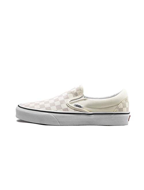 Vans Unisex Slip-on (Checkerboard) Classic White/True White Womens