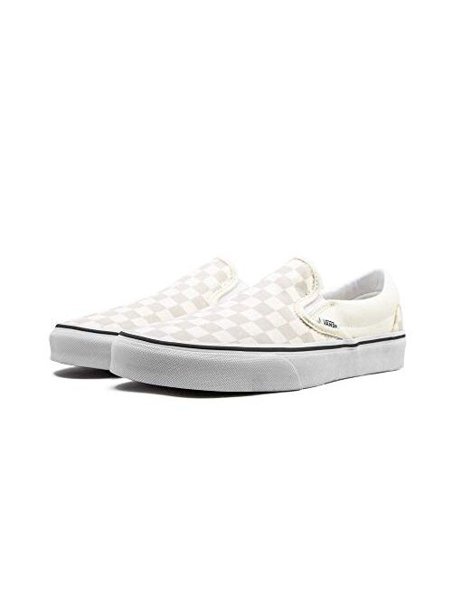 Vans Unisex Slip-on (Checkerboard) Classic White/True White Womens