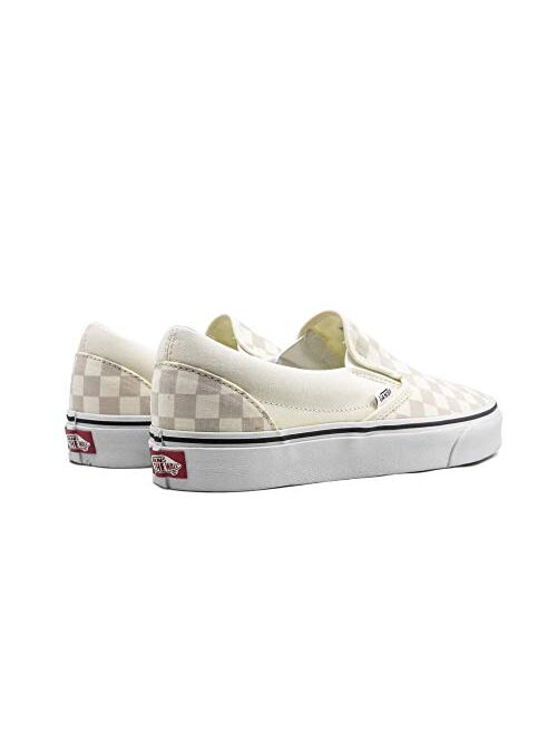 Vans Unisex Slip-on (Checkerboard) Classic White/True White Womens