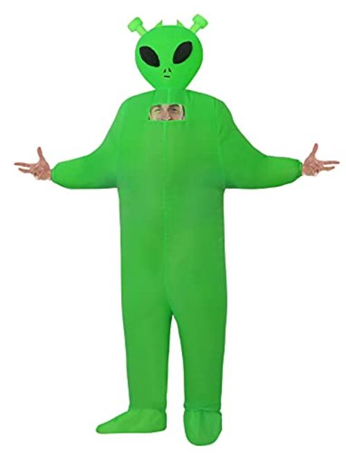 Inflatable Alien Costume Fancy Dress Halloween Blow up Costumes Adult Kids