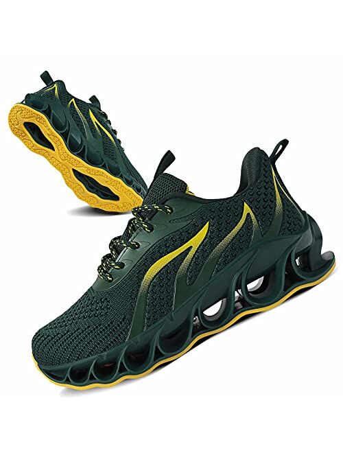 UMIYE Boys Girls Sneakers Kids Running Walking Shoes Mesh Breathable Non-Slip Athletic Shoes(Little Kid/Big Kid)