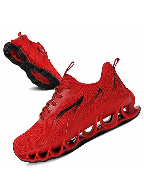 UMIYE Boys Girls Sneakers Kids Running Walking Shoes Mesh Breathable Non-Slip Athletic Shoes(Little Kid/Big Kid)