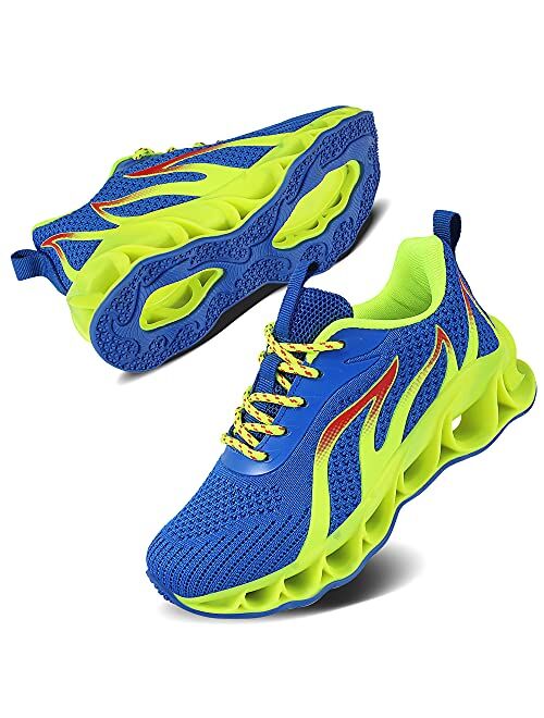 APRILSPRING Boys Girls Tennis Running Shoes Lightweight Sneakers for Little Kids/Big Kids