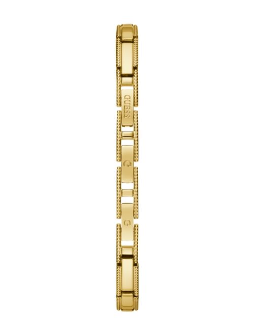 Guess Womens Petite Gold-Tone Stainless Steel Glitz Bangle Watch 22mm