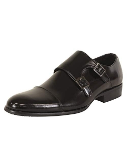 Men's Gordon Cap Toe Double Monk Strap Loafer