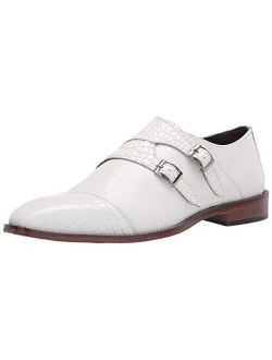 Men's Toscano Cap Toe Double Monk Strap Loafer