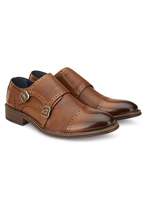 Vintage Foundry Men's Zobra Monk Strap Dress