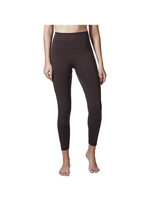 Indero Women's High Waist Yoga Fleece Lined Warm Ultra Soft Leggings Winter Thermal Pants (S/M, L/XL, 1X, 2X, 3X)