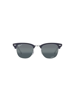 RB3016 clubmaster sunglasses in black