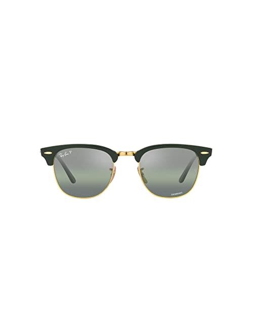 Ray-Ban Rb3016f Clubmaster Asian Fit Square Sunglasses