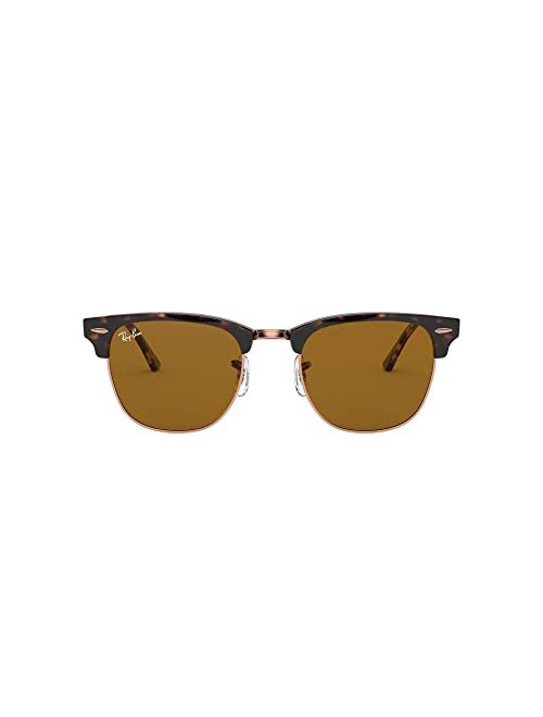 Ray-Ban Rb3016f Clubmaster Asian Fit Square Sunglasses