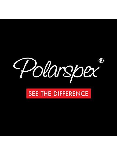 Polarspex Unisex Retro Classic Stylish Malcom Half Frame Polarized Sunglasses