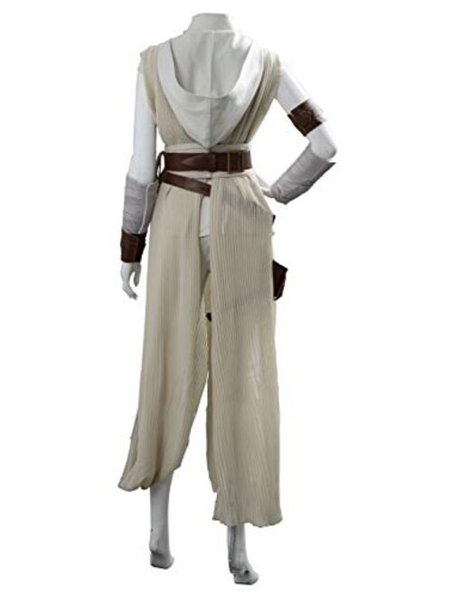 ClSSTEV Women's Rey Cosplay Costume Halloween Cosplay Costume Jacket Tunic Outfit