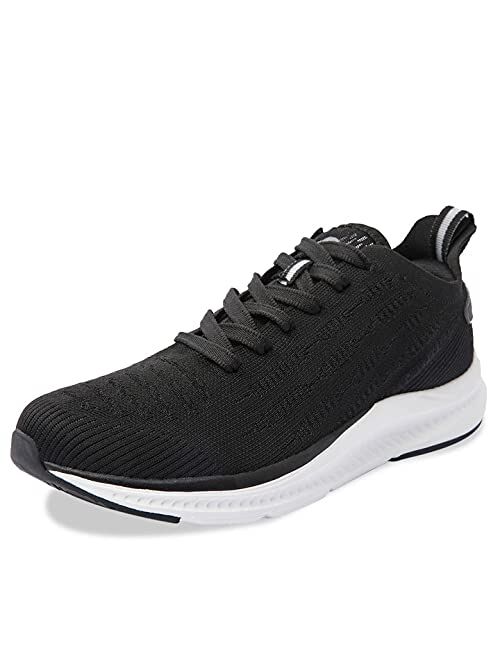 WYBLZ Men's Walking Shoes Breathable Non Slip Lightweight Running Athletic Gym Tennis Shoe