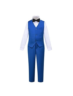 Lycody Boys Vest Set Formal Dress Suits Wedding Outfit Dresswear