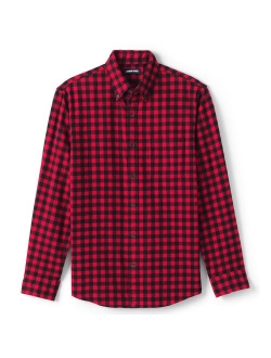 Traditional-Fit Printed Flagship Flannel Shirt