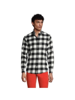 Traditional-Fit Printed Flagship Flannel Shirt