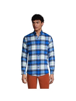 Traditional-Fit Printed Flagship Flannel Shirt