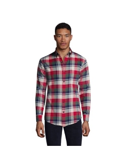 Traditional-Fit Printed Flagship Flannel Shirt