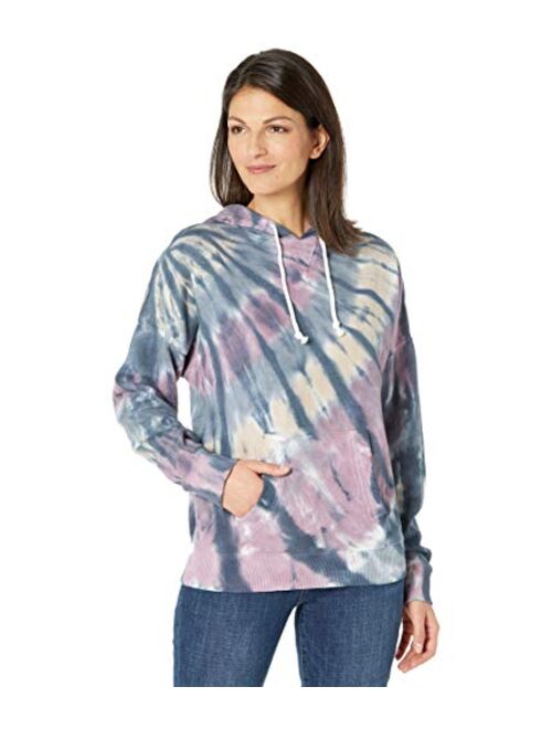 Lucky Brand Women's Long Sleeve Side Seam Relaxed Hoodie Sweatshirt