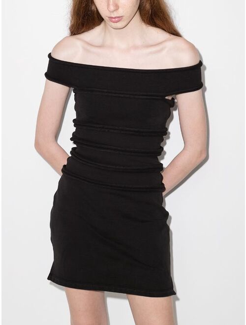 Alexander Wang cut-out off-shoulder minidress