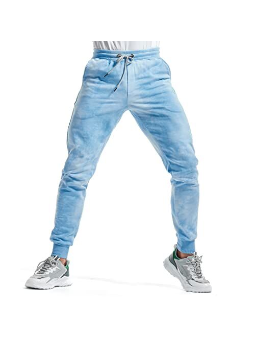 AIMPACT Men's Casual Jogger Sweatpants Tie Dye Running Sweatpants with Pockets