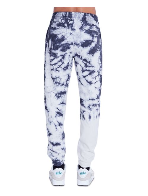 Native Youth Men's Regular-Fit Tie-Dyed Logo Print Joggers