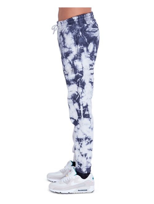 Native Youth Men's Regular-Fit Tie-Dyed Logo Print Joggers